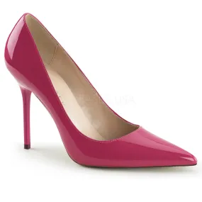 4 Inch Heel CLASSIQUE-20 Hot Pink Pat