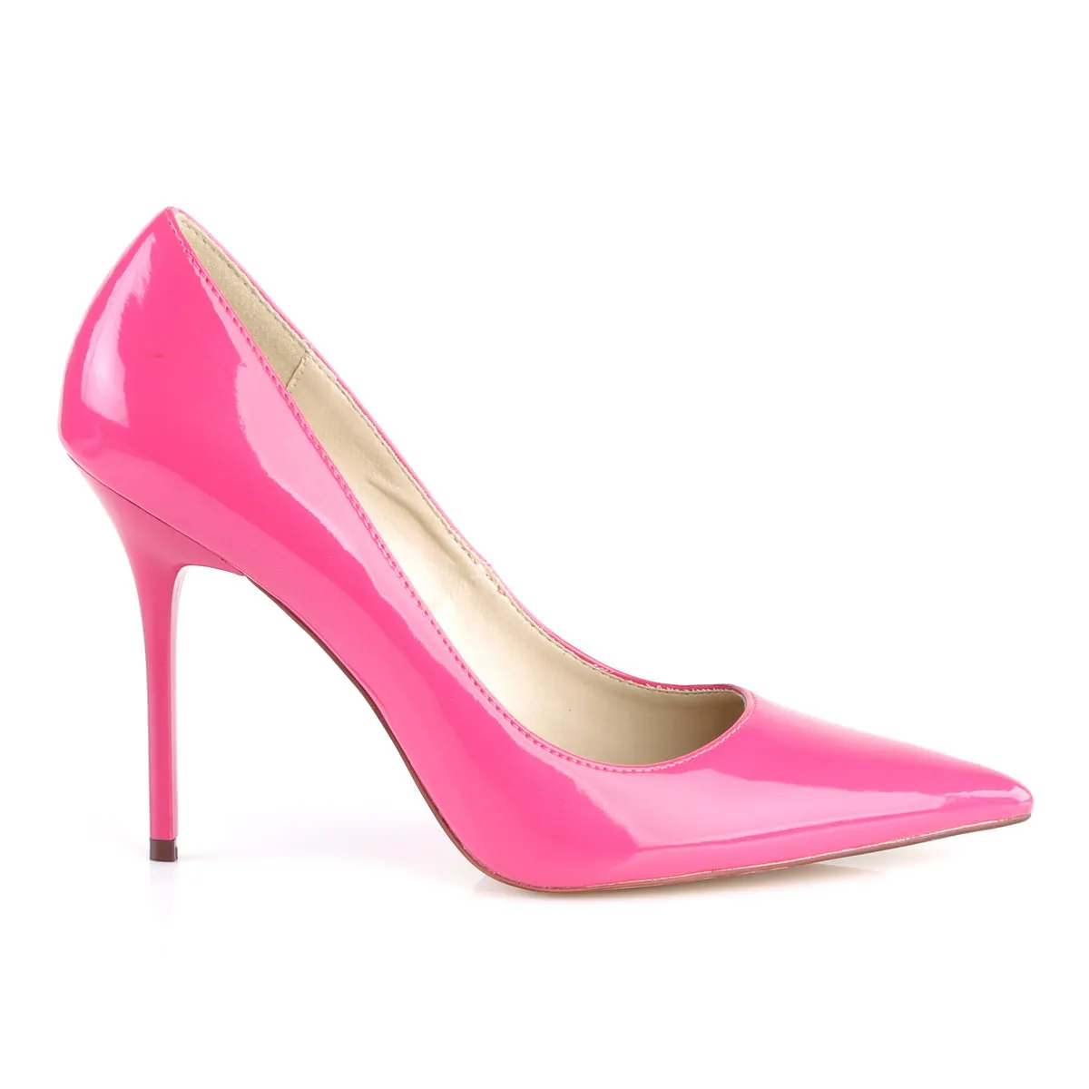 4 Inch Heel CLASSIQUE-20 Hot Pink Pat