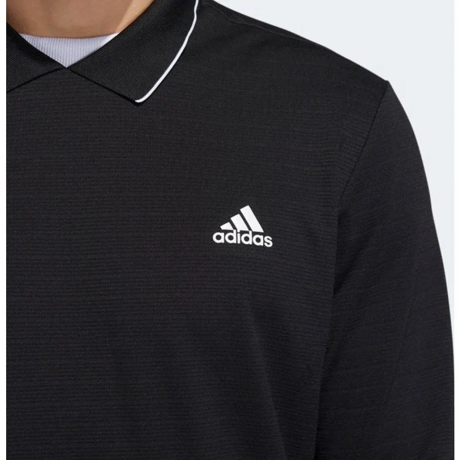 Adidas Golf Thermal Primegreen Long Sleeve Polo Shirt