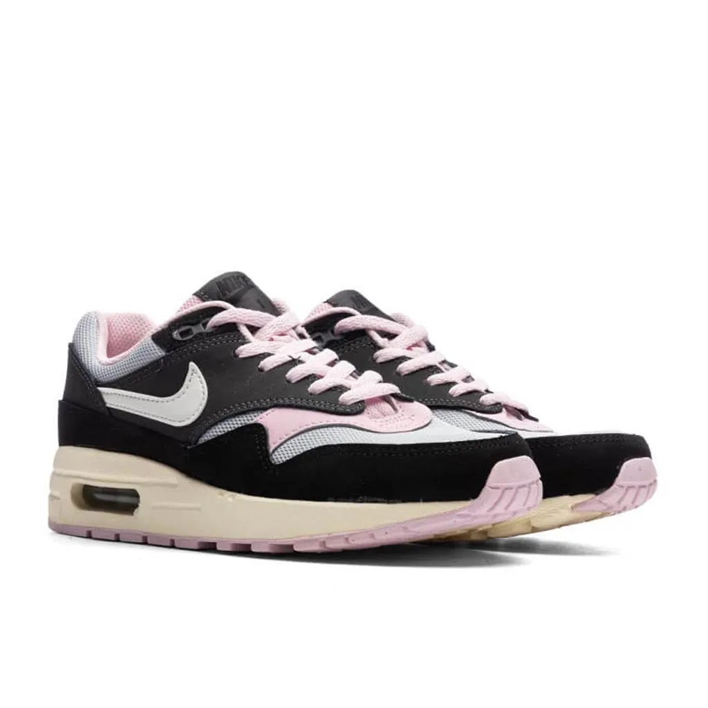 Air Max 1 'Pink Foam' (GS) - Black/Summit White/Anthracite