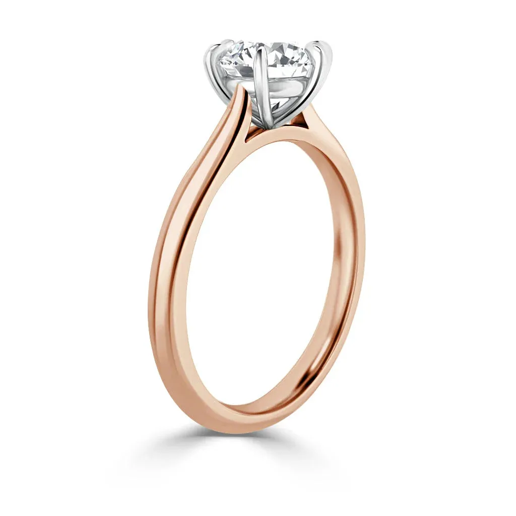 Alexandra - 18ct Rose Gold - Round