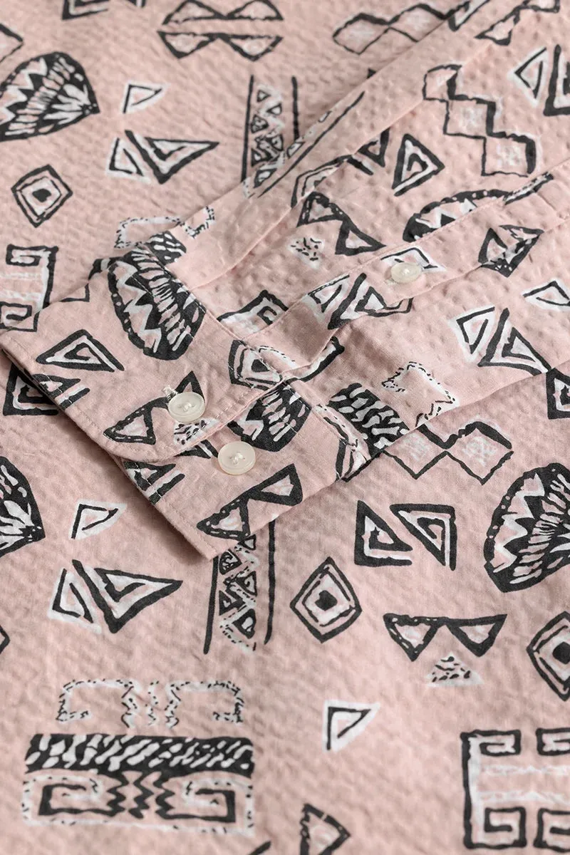 Arti Pink Geometric Shirt