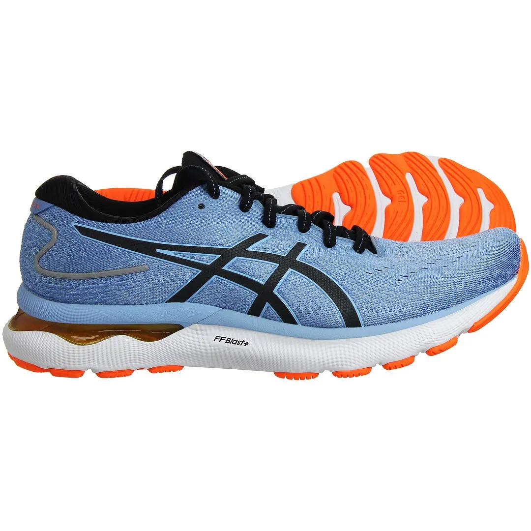 Asics Gel-Nimbus 24 Mens Blue Running Trainers