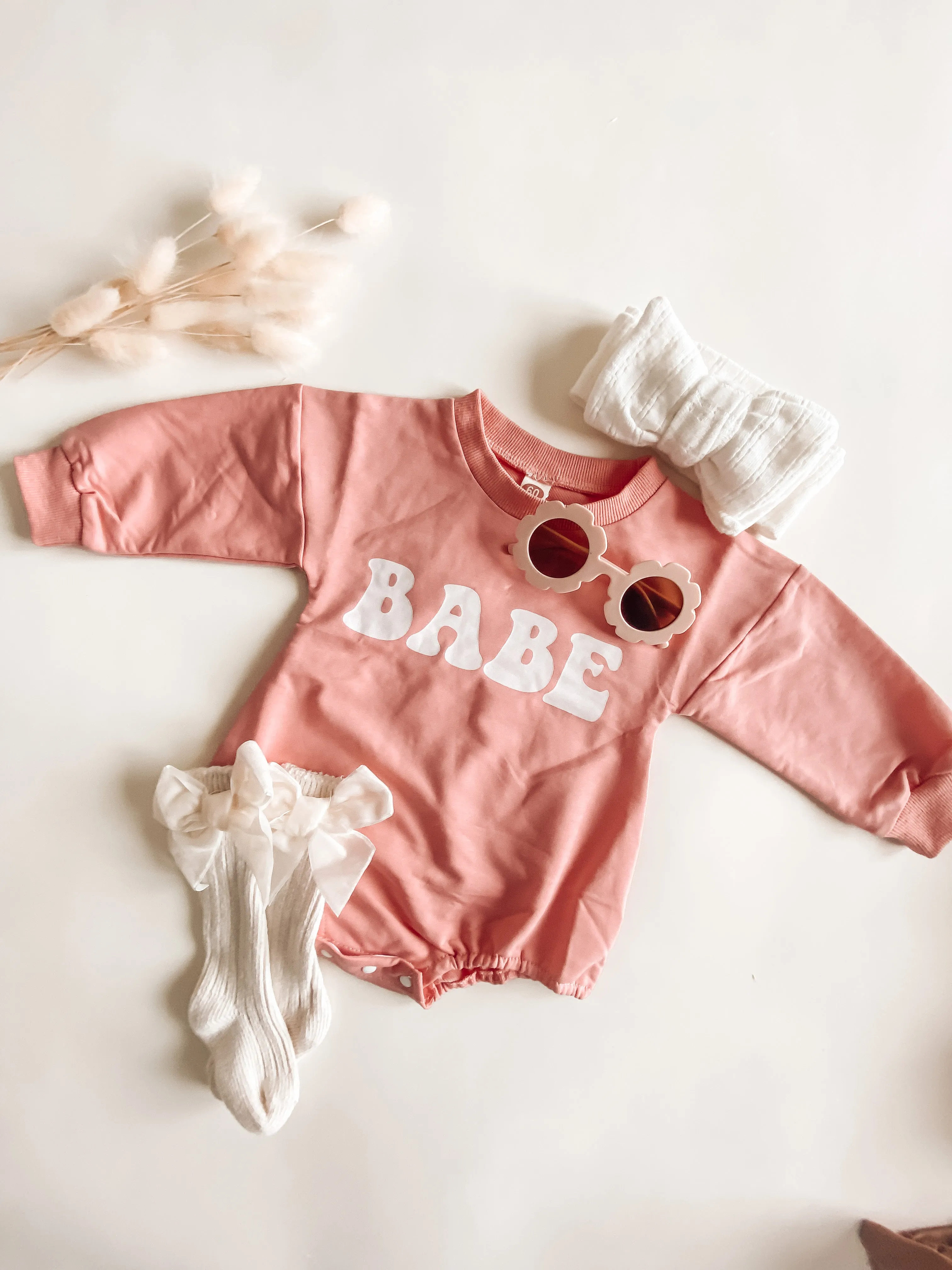 BABE Sweatshirt Romper