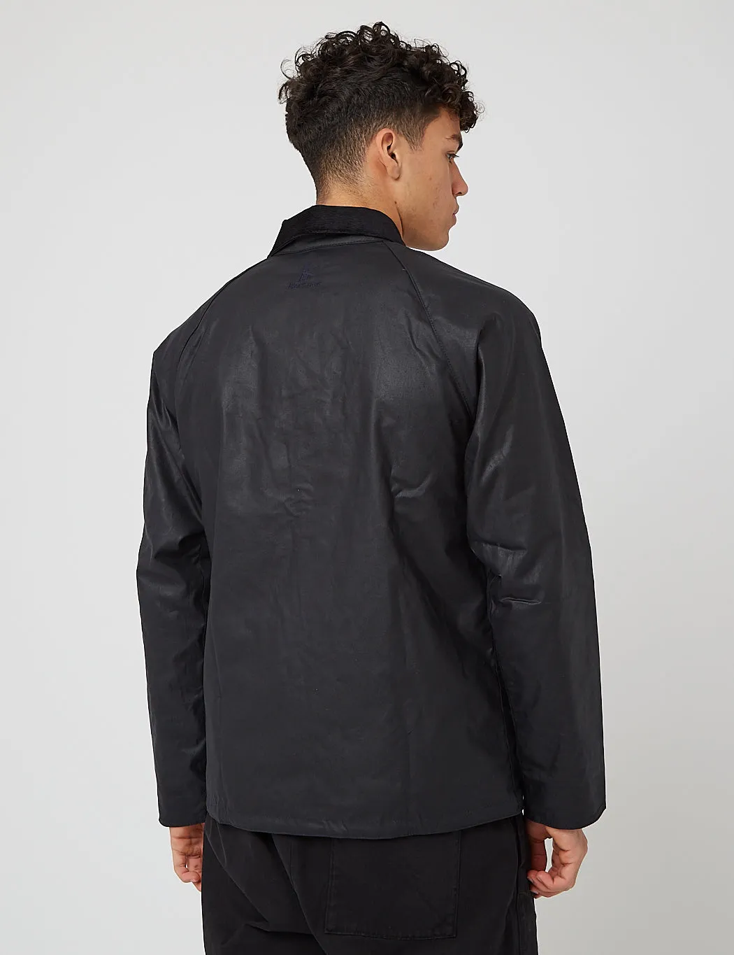 Barbour Gelbin Wax Jacket - Navy Blue