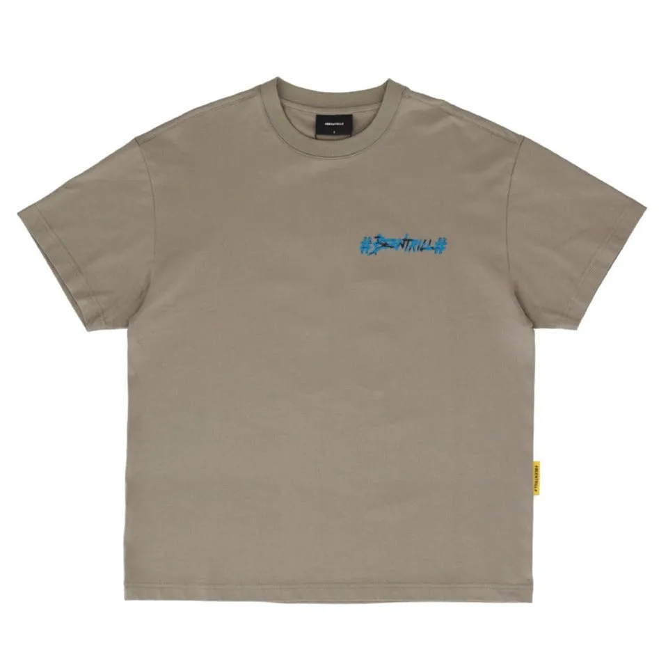 Been Trill Painting Logo Tee Khaki