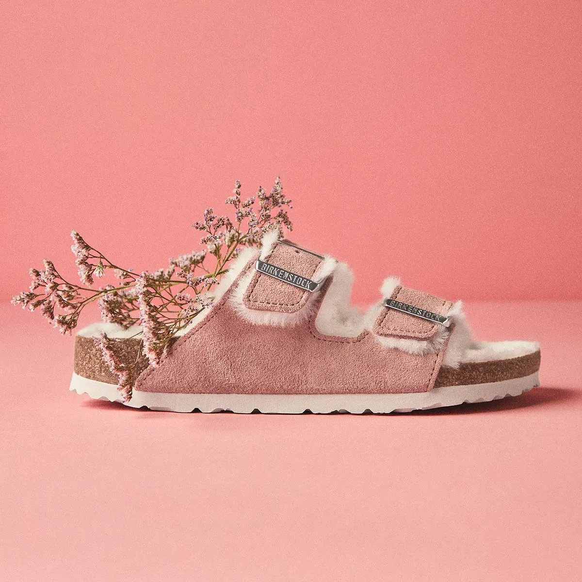 Birkenstock Arizona Fell Pink Clay      