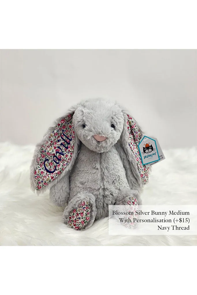 Blossom Silver Bunny