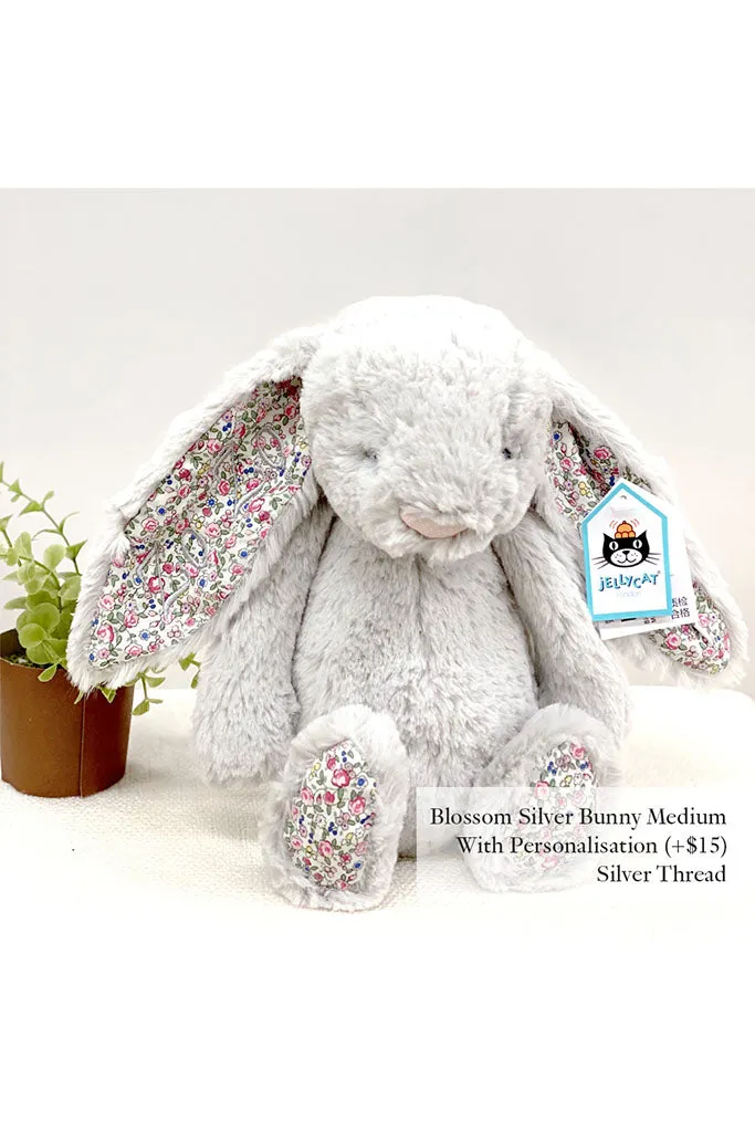 Blossom Silver Bunny