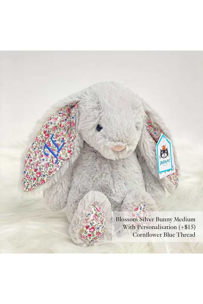 Blossom Silver Bunny