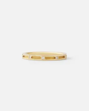 Canal / 2mm 6 Stone Band