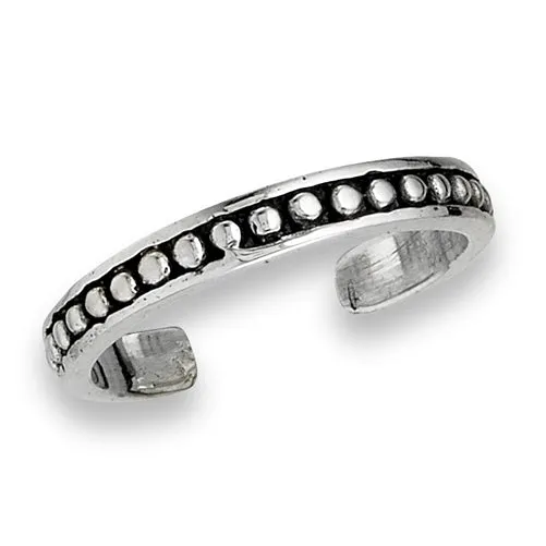 Dot Band Toe Ring