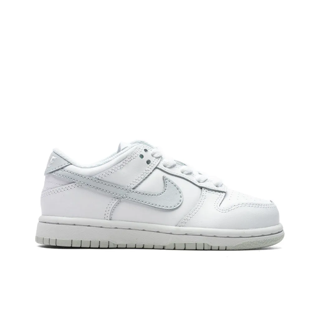 Dunk Low (PS) - White/Pure Platinum/White