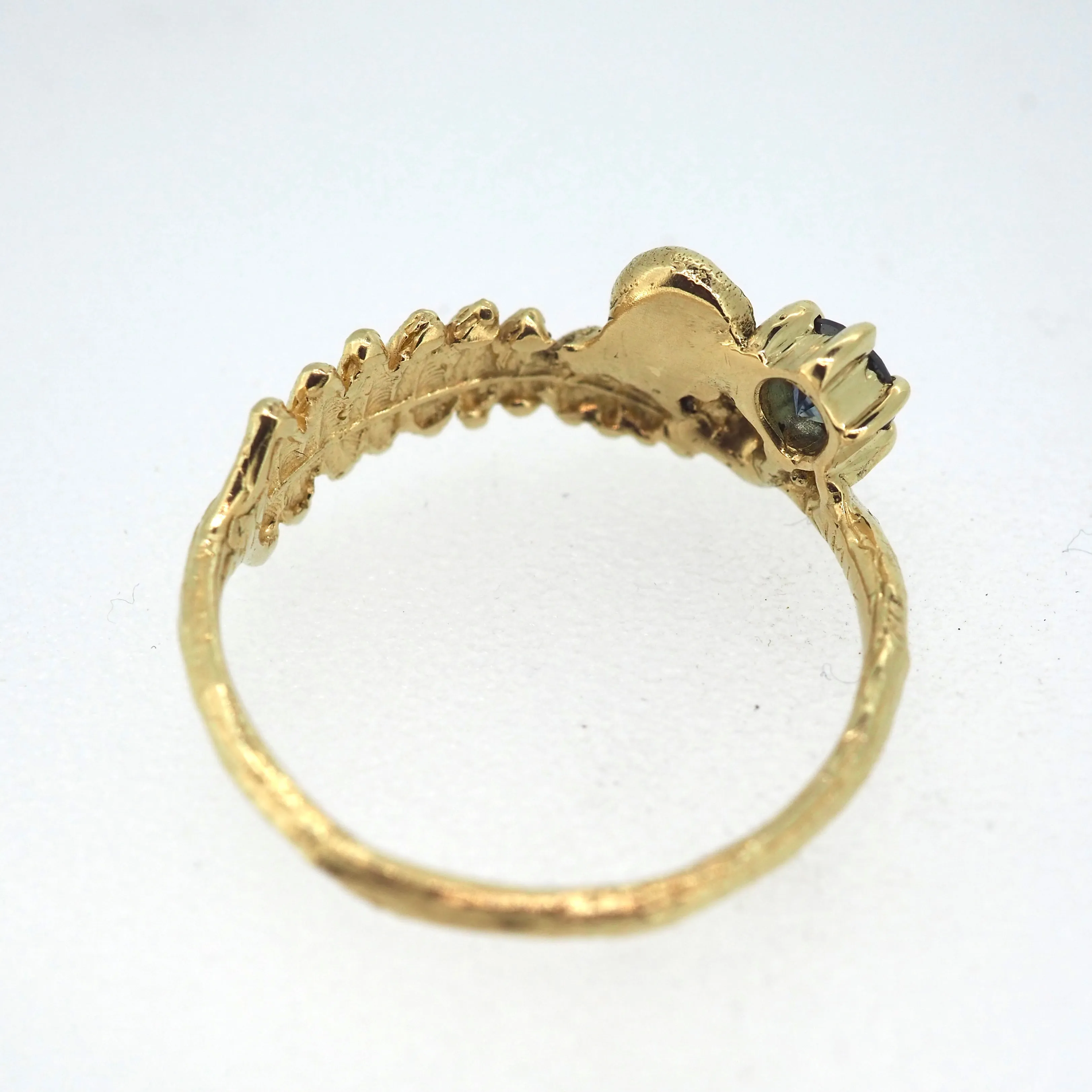 Fern and mushroom ring