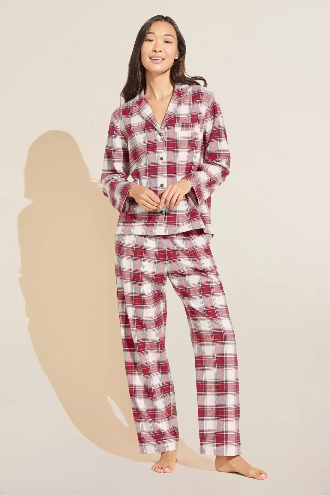 Flannel Long PJ Set