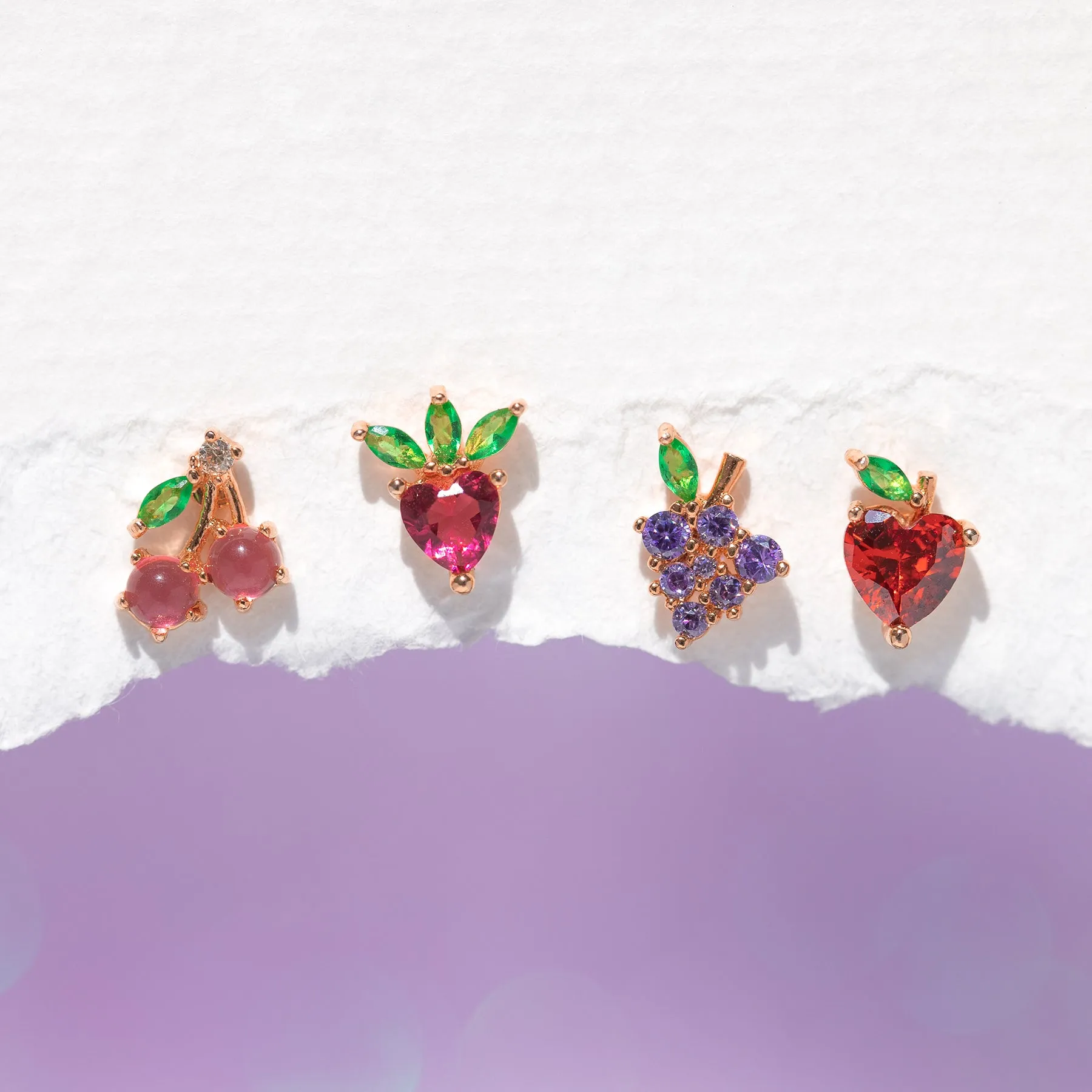 Fruit Basket Stud Set