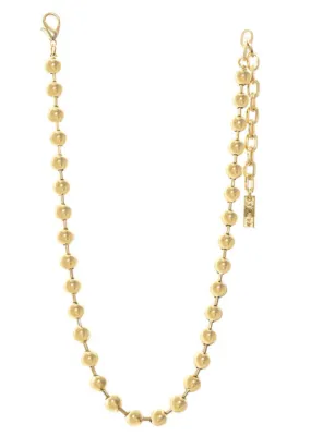 Gold Ball Necklace