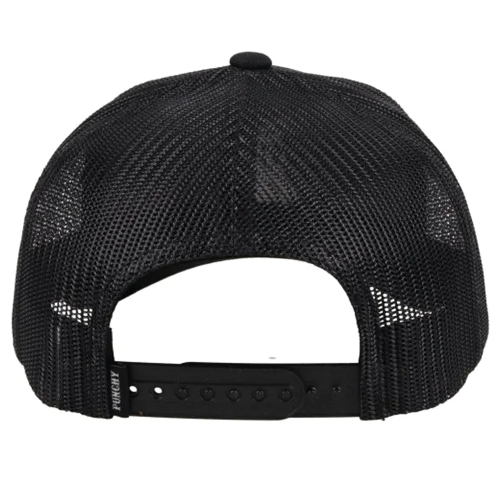 HOOEY PUNCHY SNAPBACK BLACK HAT