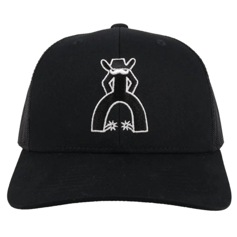 HOOEY PUNCHY SNAPBACK BLACK HAT