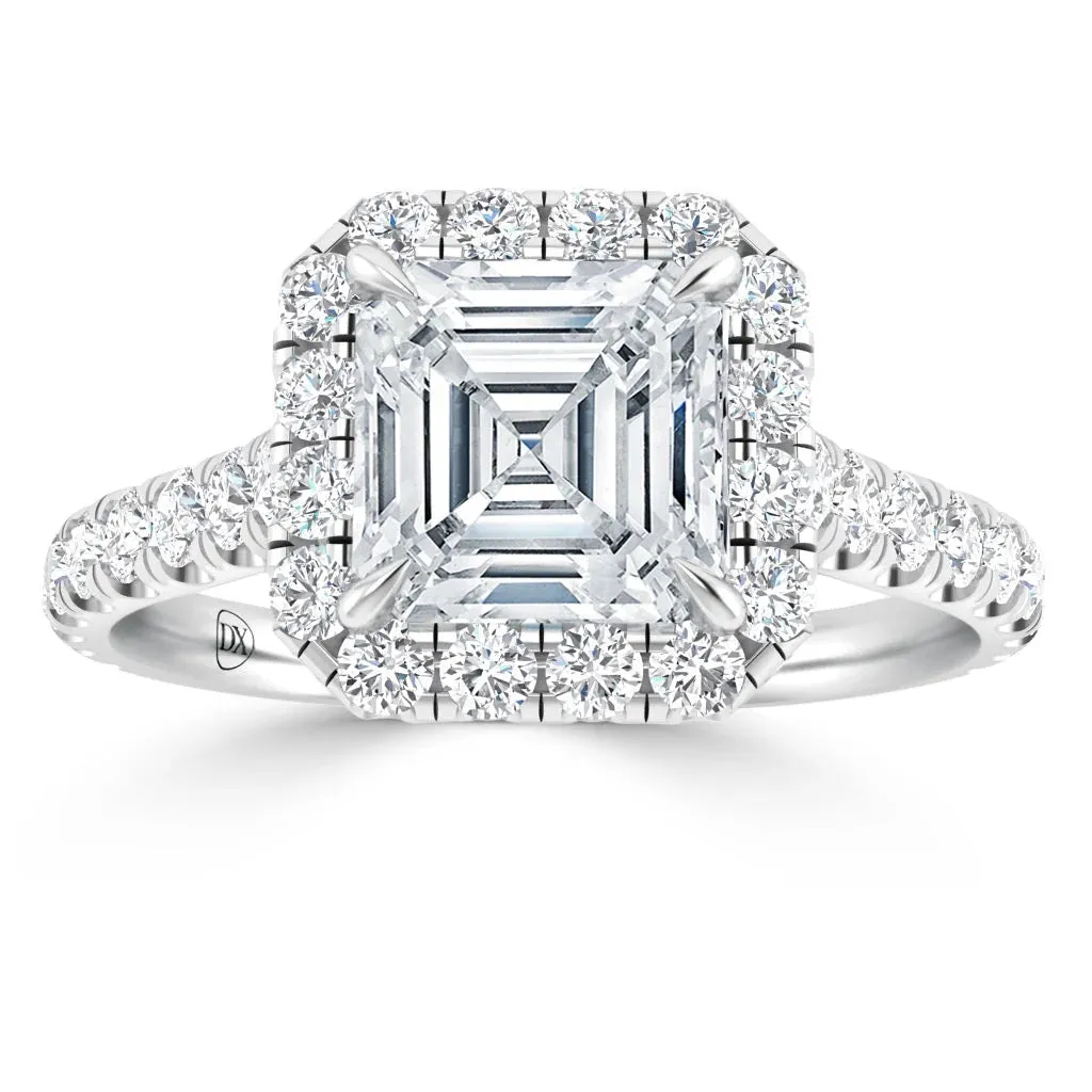 Jasmine - 18ct White Gold - Asscher