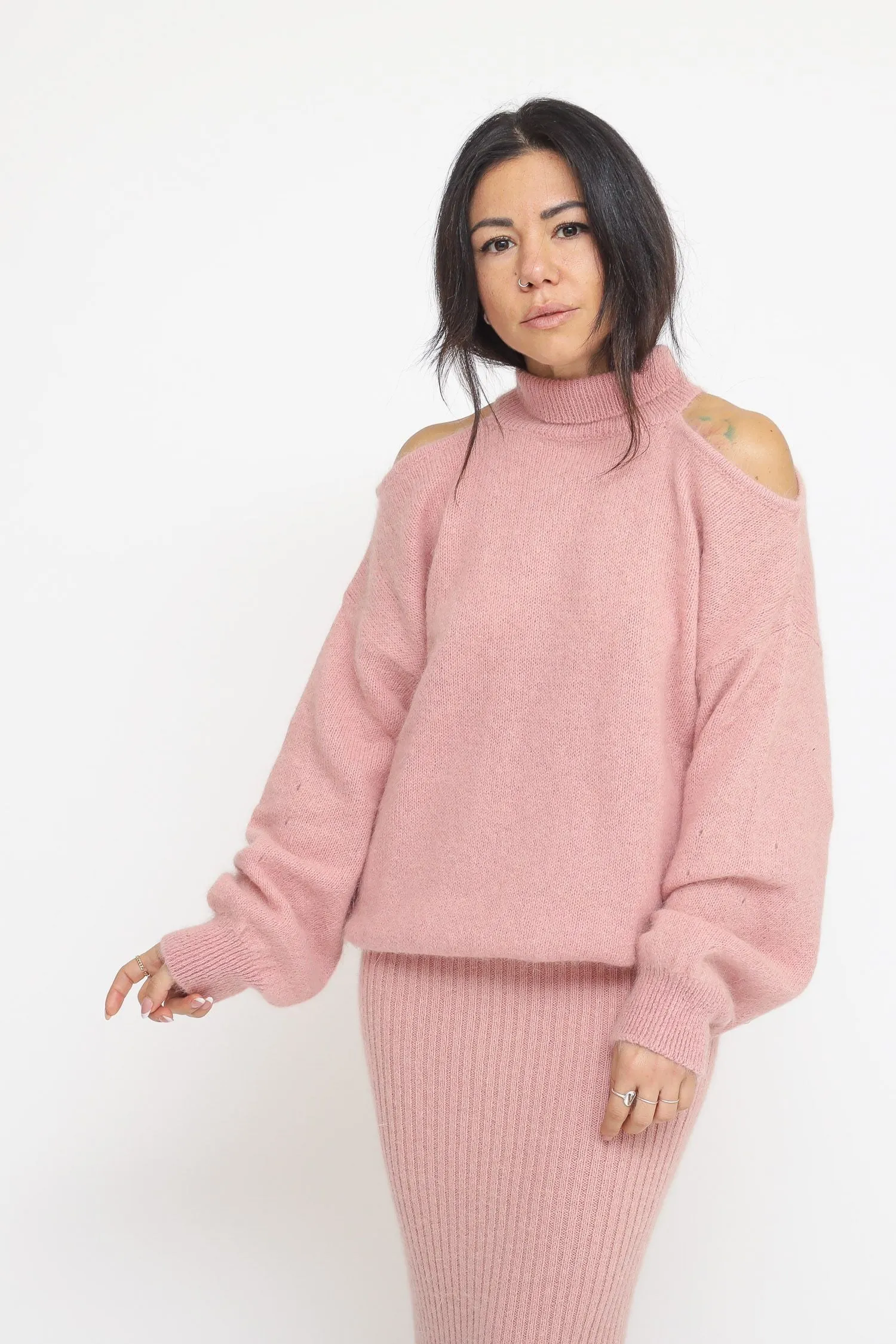 Knitwear Spacchi - Baby Pink