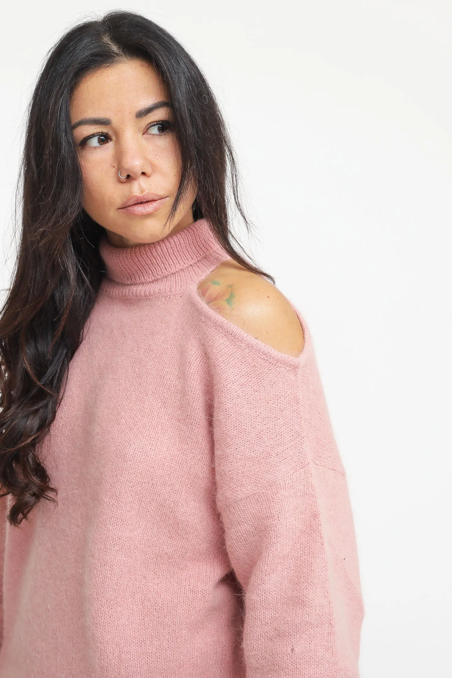 Knitwear Spacchi - Baby Pink