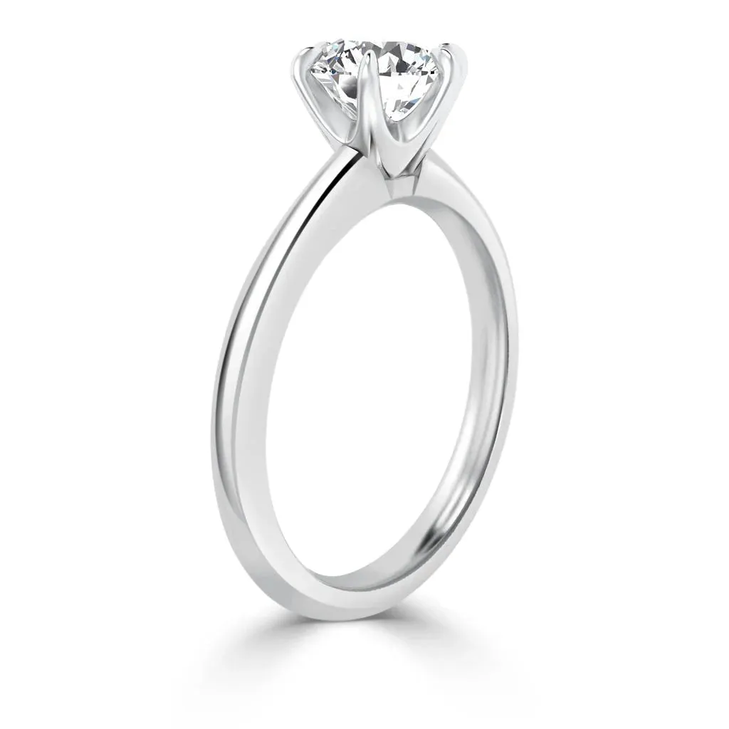 Lucy - 18ct White Gold - Round