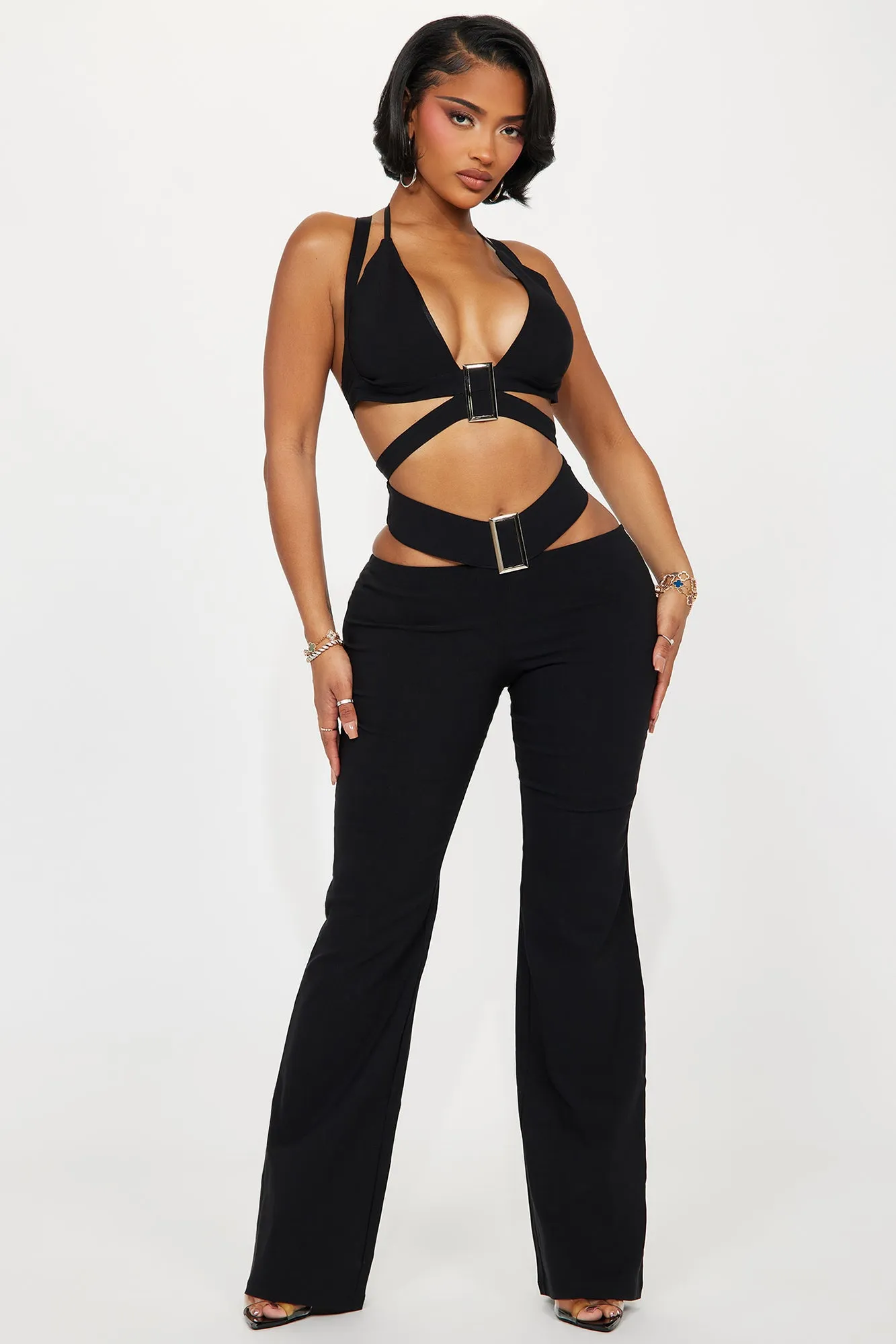 Maddie Pant Set - Black