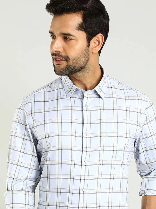 Men Checked Full Sleeve Cotton Shirt