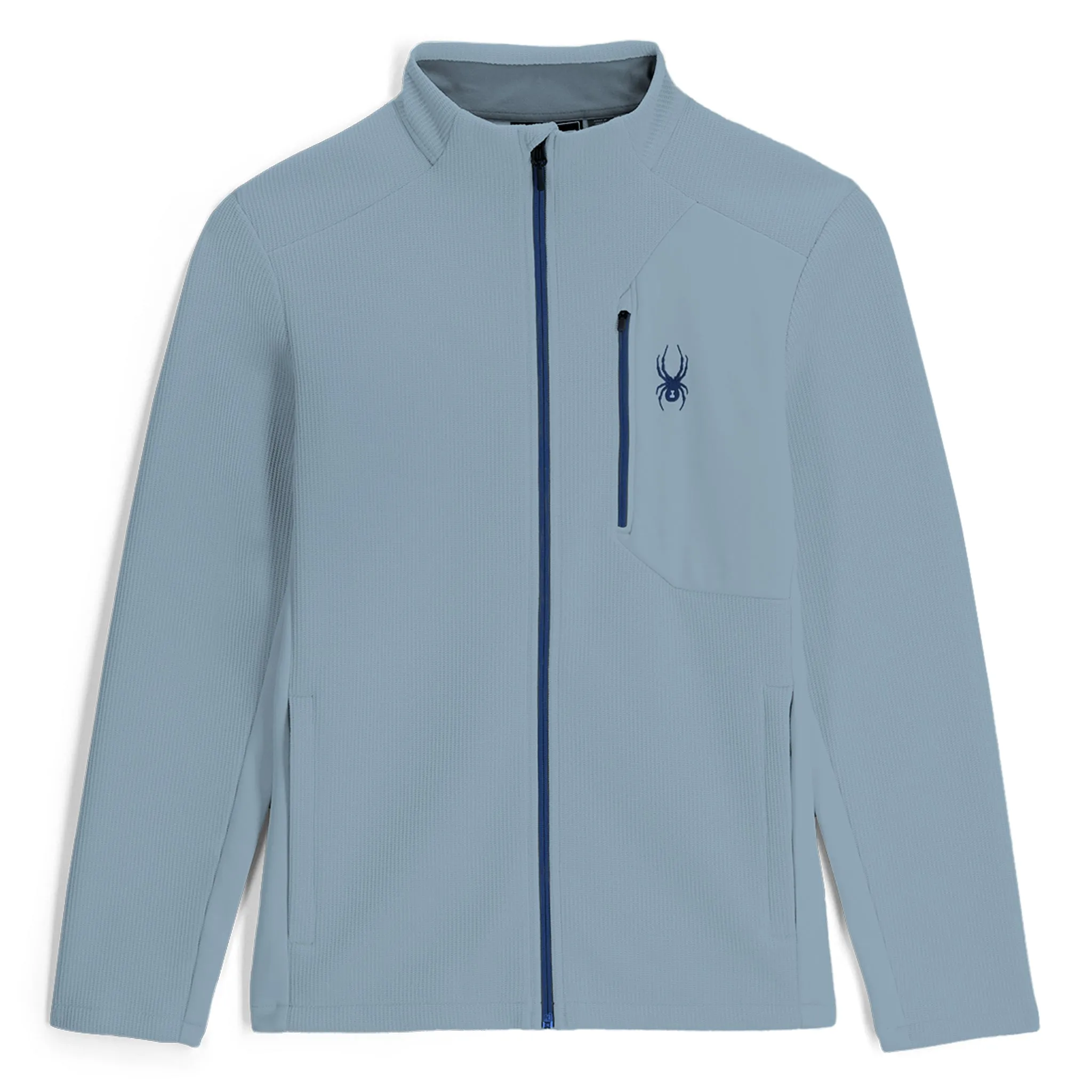 Mens Bandit Full Zip - Blue Fog