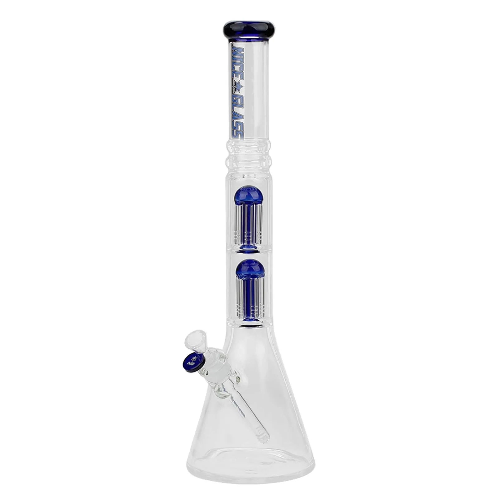 NG - 19"Double 6-Arm Tree Beaker Bong