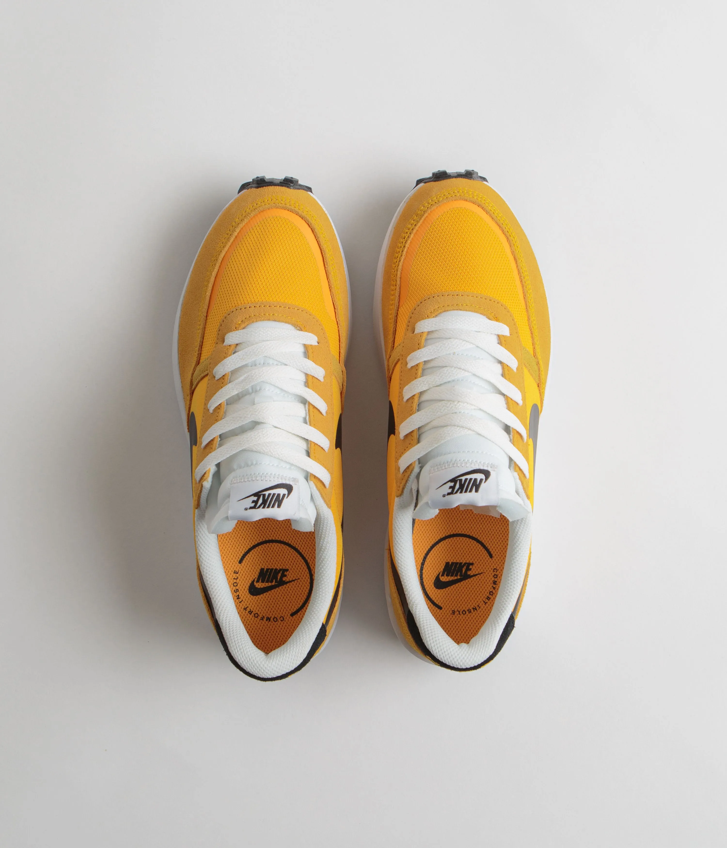 Nike Waffle Nav Shoes - University Gold / Black - White - Gold Leaf