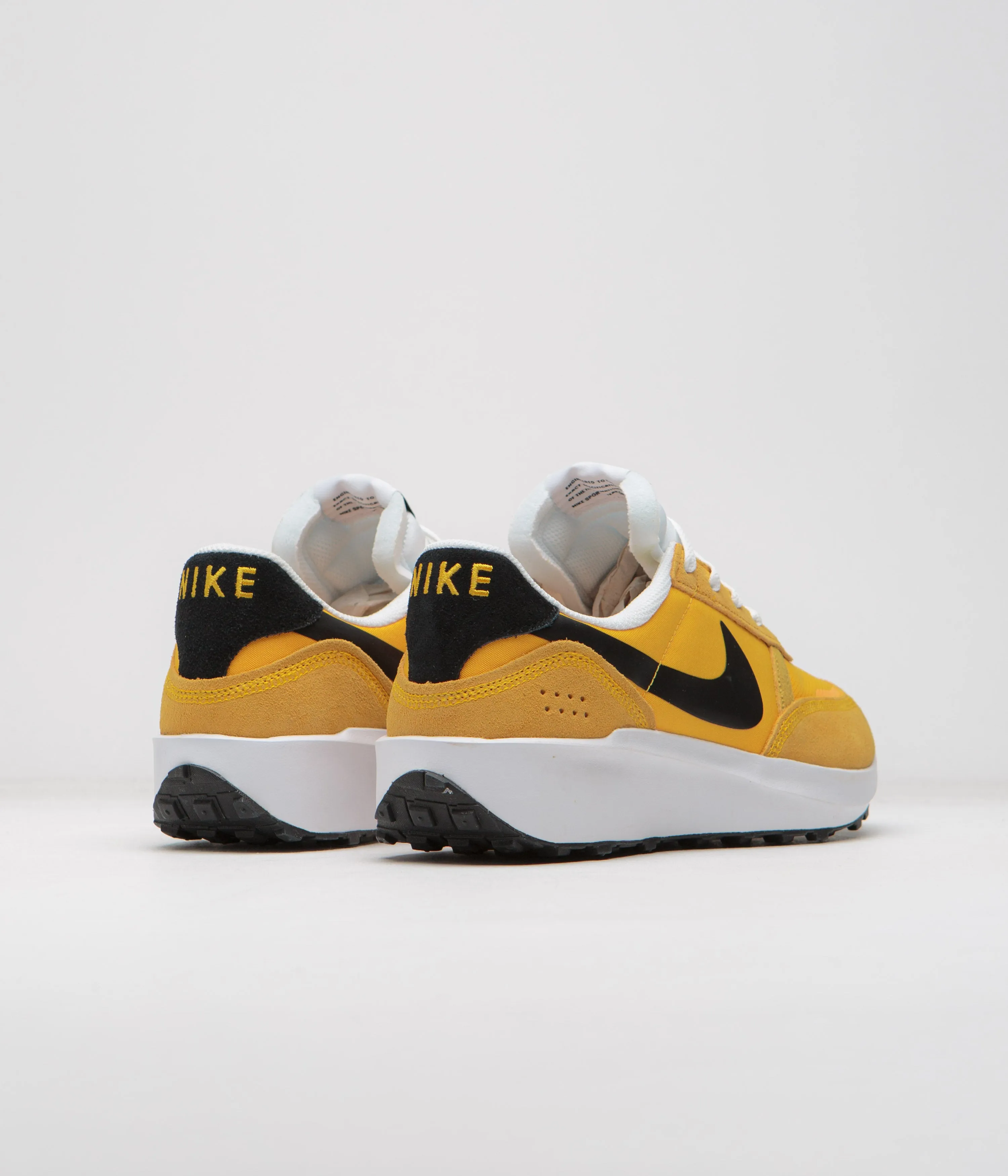 Nike Waffle Nav Shoes - University Gold / Black - White - Gold Leaf