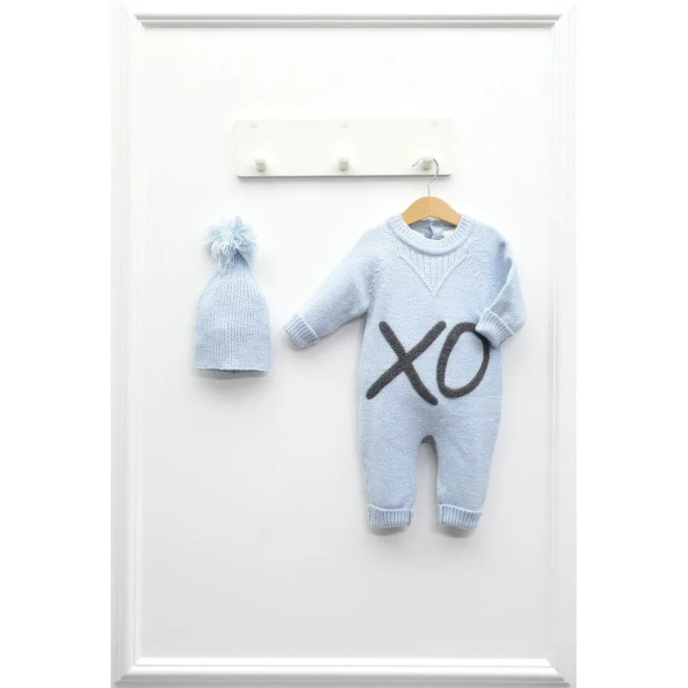 Nipperland Baby XO Strick-Overall-6409