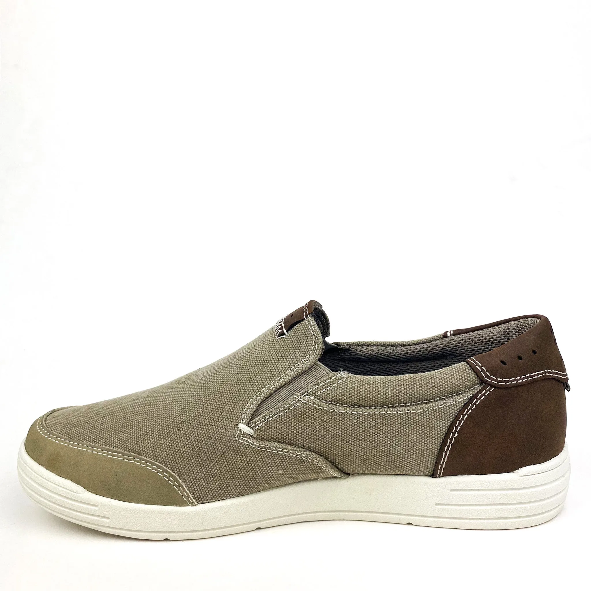 NUNN BUSH CITY WALK SLIP-ON MEN BEIGE