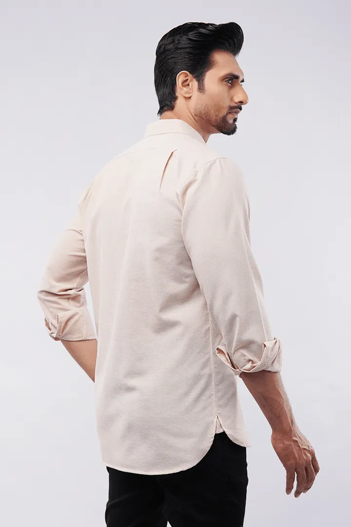 Oxford Shirt - Beige