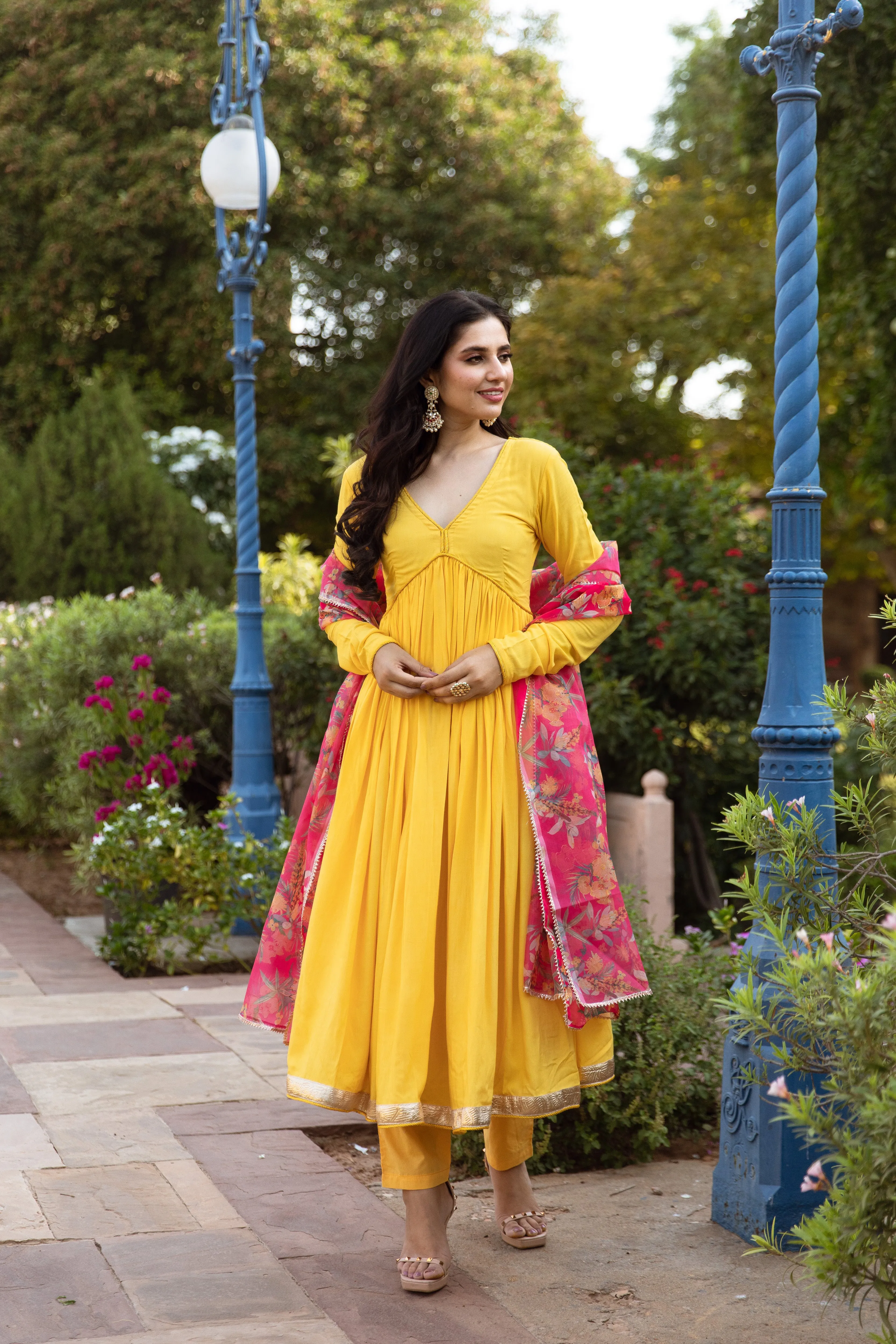 Pankhuri Anarkali Suit Set