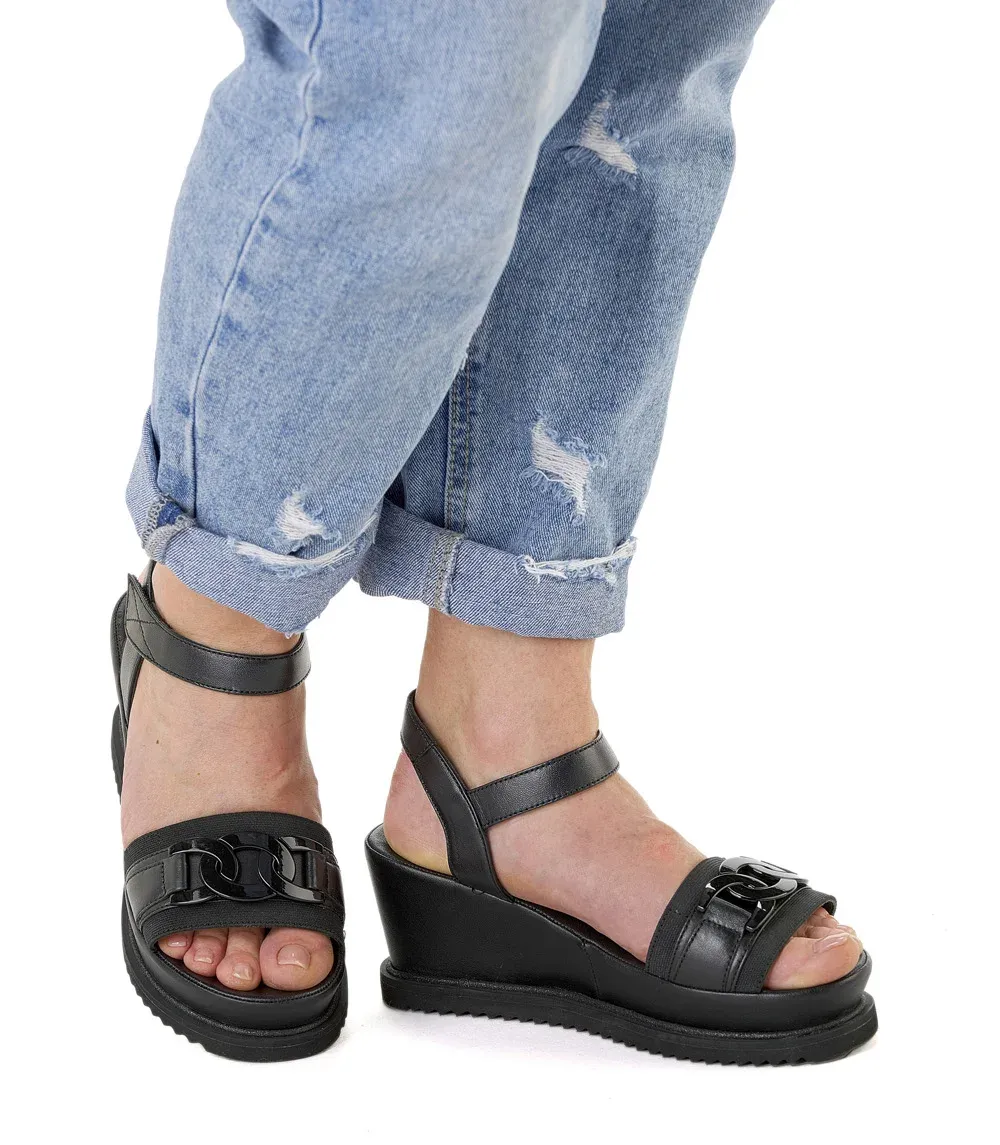 Parma Wedge Sandals