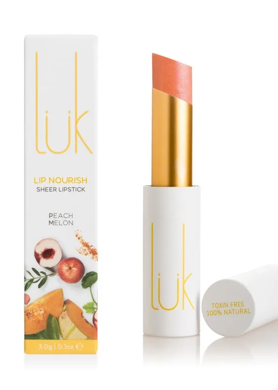 Peach Melon Lip Nourish - 100% Natural