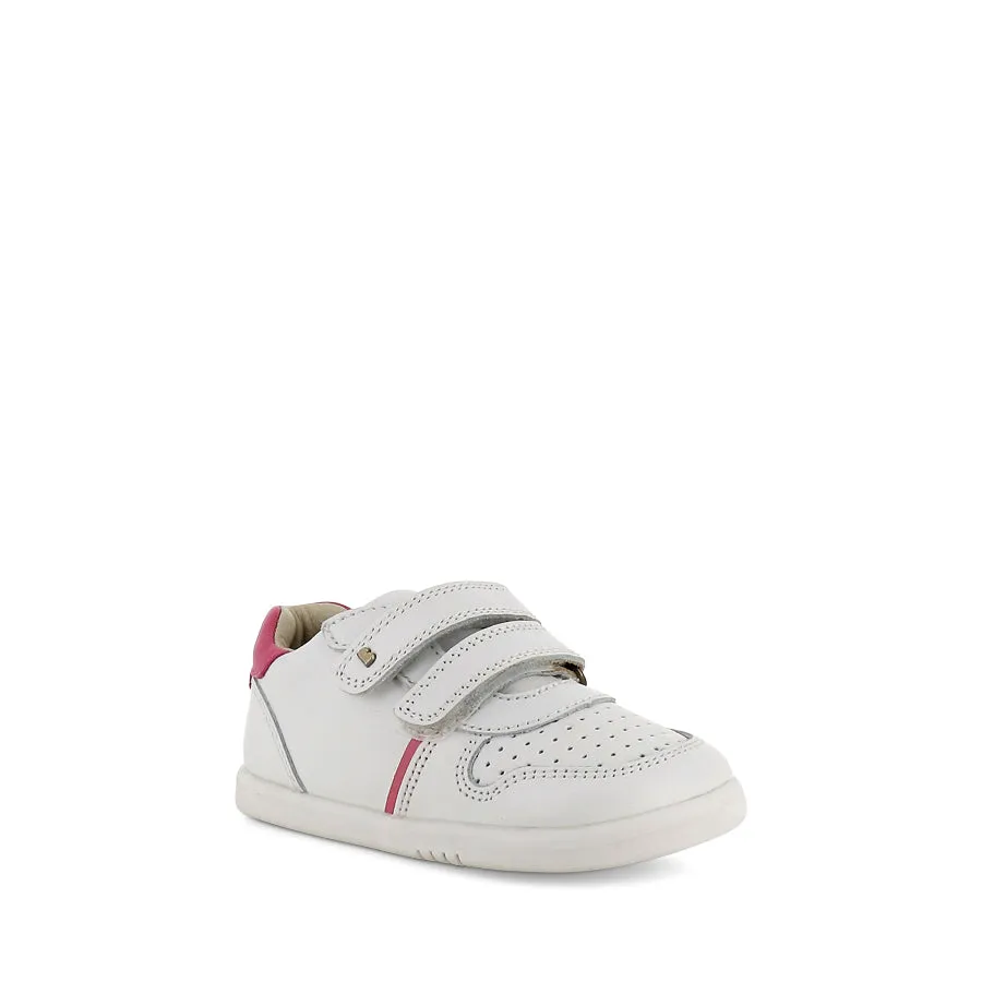 RILEY I-WALK - WHITE/PINK LEATHER