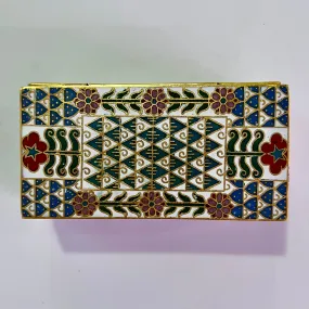 Rosy Blues Cloisonne Box