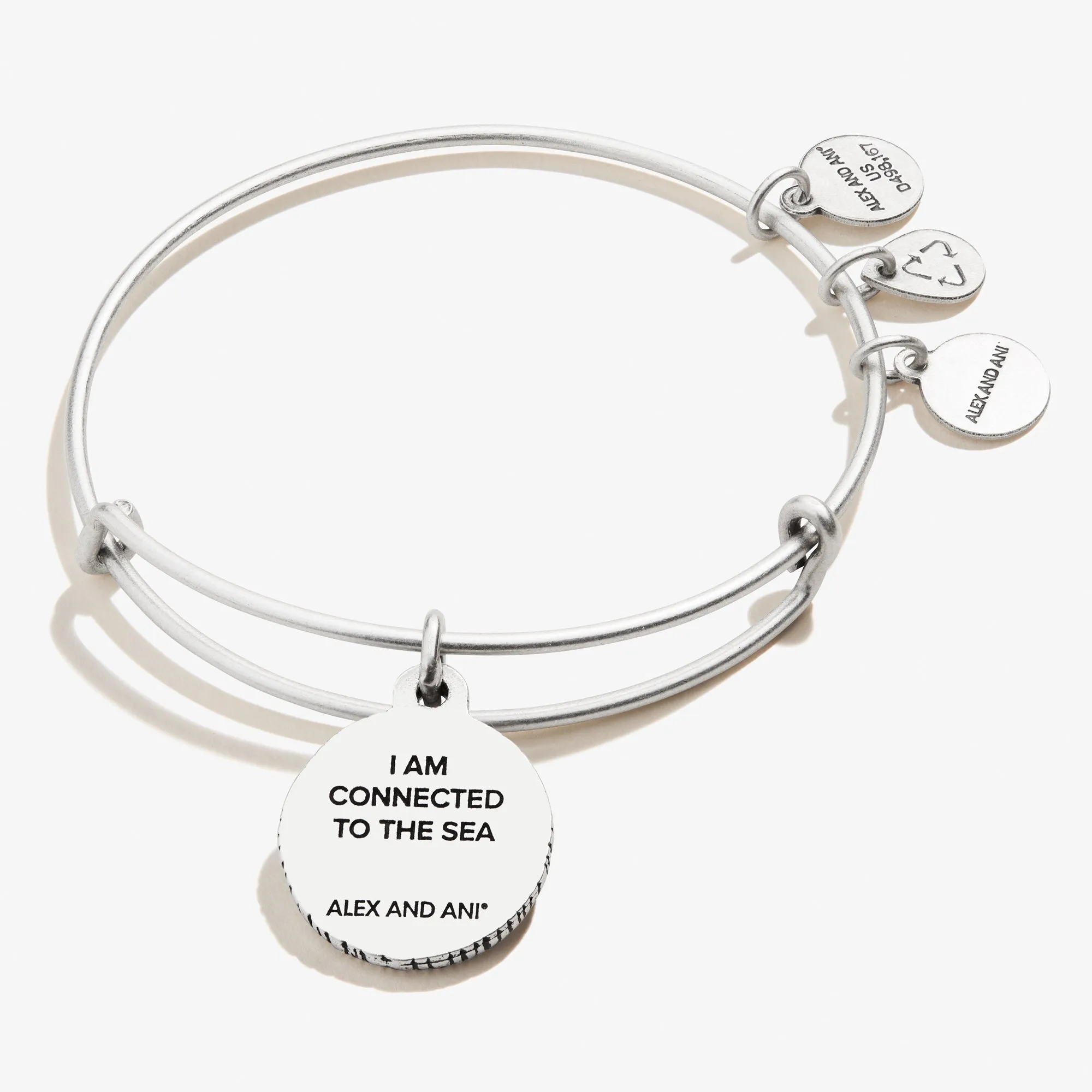 Seashell Charm Bangle