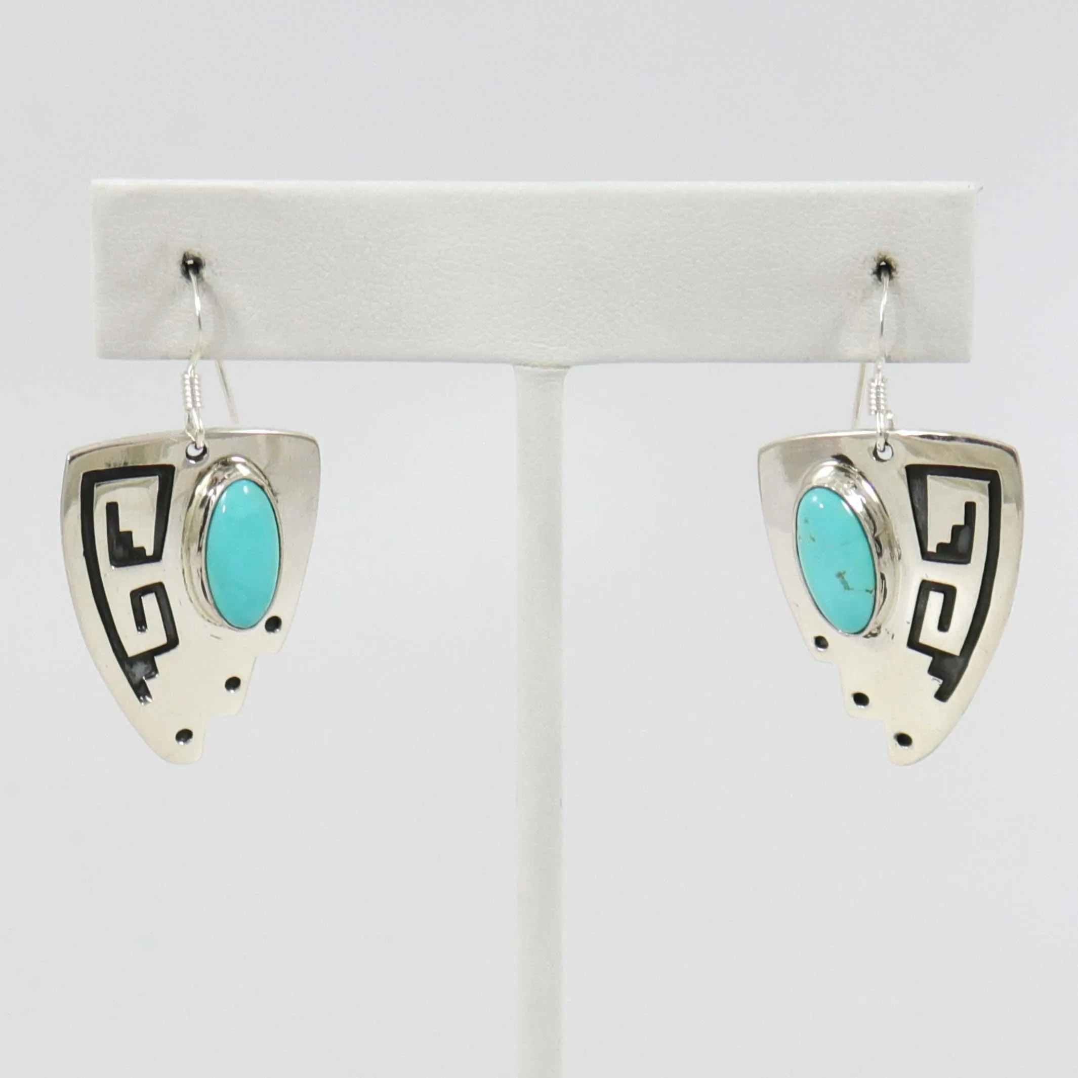 Sleeping Beauty Turquoise Earrings