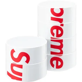 SUPREME/HELLER BOWLS (SET OF 6) White