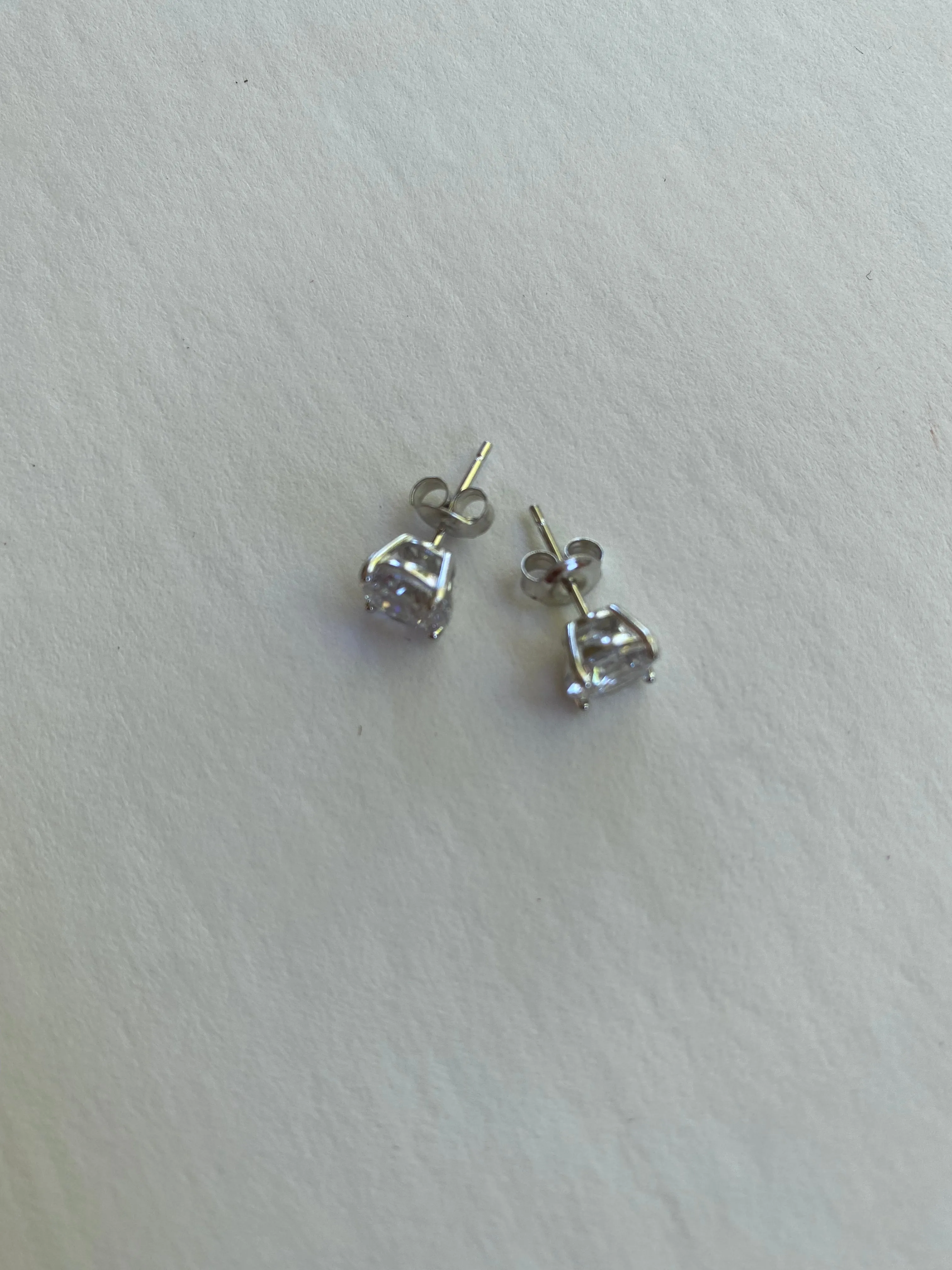 Swarovski Diamond Studs | Seven Sizes