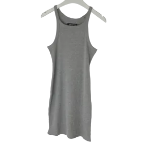 Urban Outfitters Grey Ribbed Mini Dress UK Size L