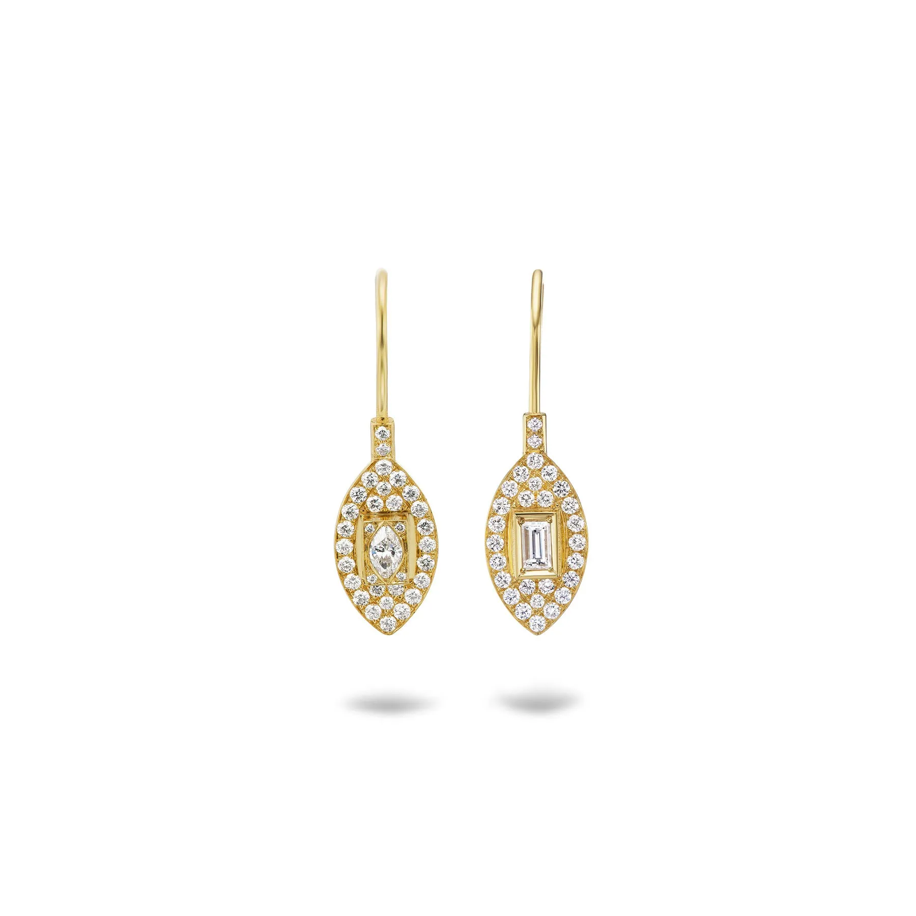 VERONICA DIAMOND BLADE EARRINGS